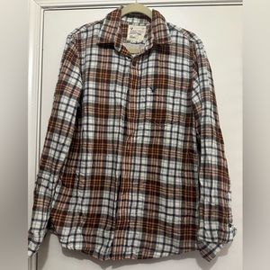 American Eagle Outfitters plaid button down size medium oversized